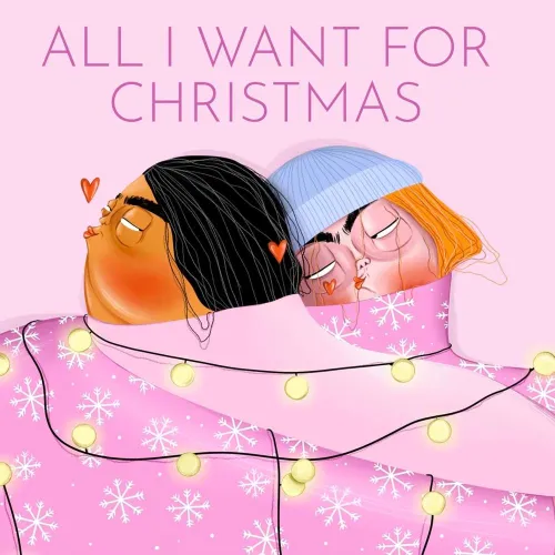 WEIHNACHTSKARTE &bdquo;ALL I WANT&ldquo; 