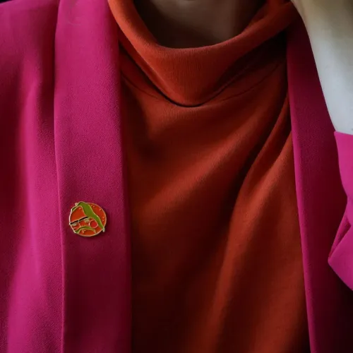 PIN "TANGLED TANGERINE" 