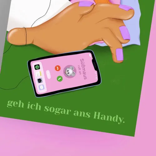 POSTKARTE "F&Uuml;R DICH..." (G) 