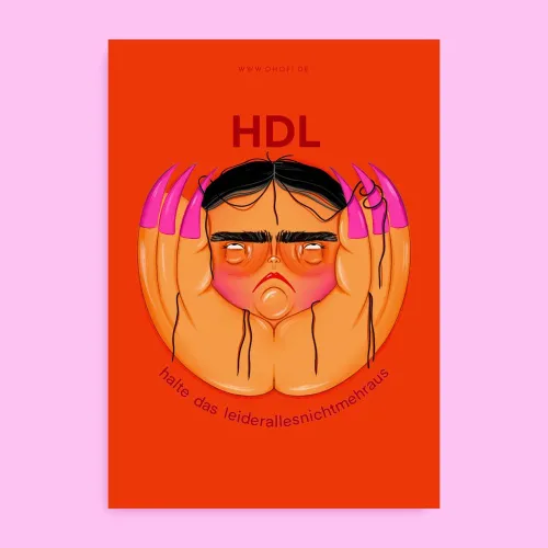 POSTKARTEN "HDL" 