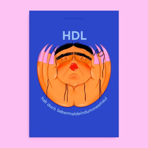POSTKARTEN "HDL" 